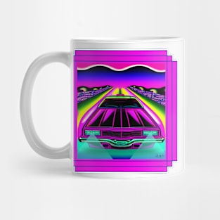 Cruising on a Saturday Night - Abstract Mug